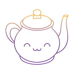 kawaii coffee pot icon