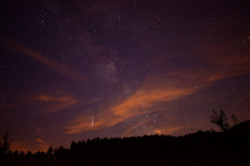 Perfekte Nacht im Schwarzwald