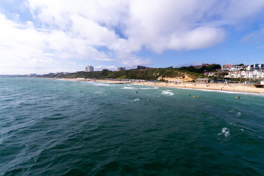 View of Boscombe beach