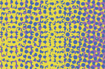 Abstract flowral vintage pattern