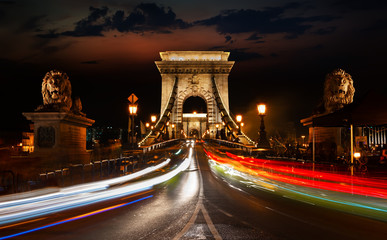 Road on Chain bridge