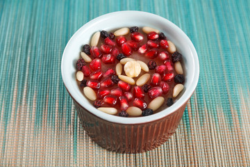 Traditional Turkish dessert ashure - Noah's Pudding
