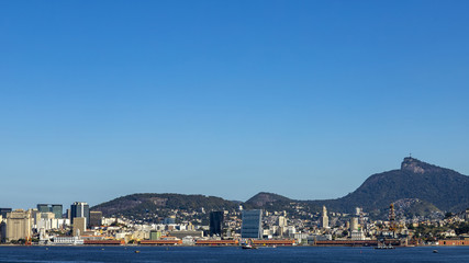 Fototapeta premium City of Rio de Janeiro, Brazil. Wonderful city. Sugar Loaf. Tourist spot. Rio de Janeiro city, South America. 
