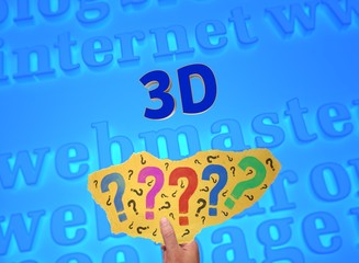 3D Textt - Word Cloud Typography