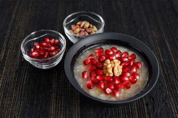 Traditional Turkish dessert ashure - Noah's Pudding