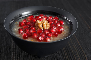Traditional Turkish dessert ashure - Noah's Pudding