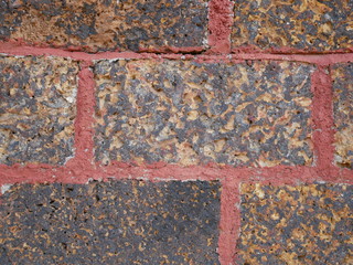 red brick texture of wall,vintage background