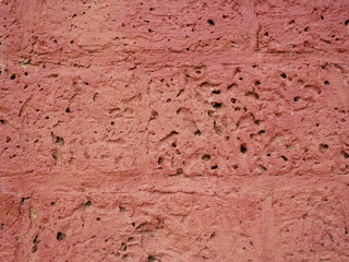 red brick texture of wall