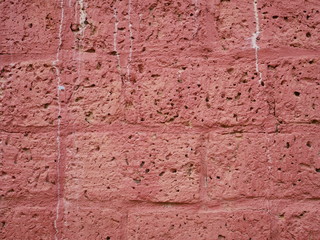 red brick texture of wall