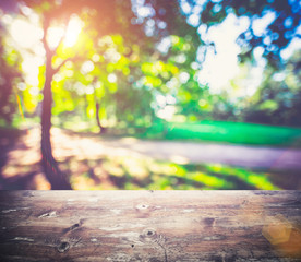 Park outdoor blur background