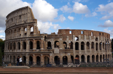 Fototapeta na wymiar Le Colisée a Rome