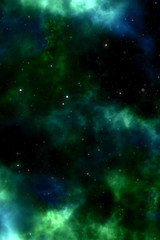 Galaxy stars. Abstract space background. 3d illustration