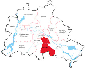 Berliner Bezirke - Neukölln