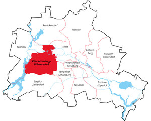Berliner Bezirke - Charlottenburg-Wilmersdorf