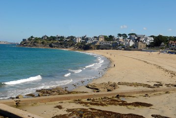 Plage de saint Enogat à Dinard