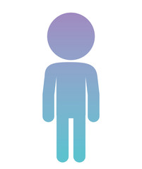 male figure human silhouette