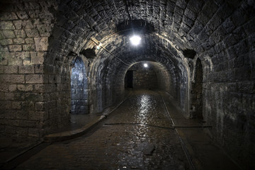 Fototapeta na wymiar Fort Douaumont Inside