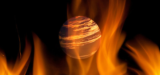 planeta em chamas © francisco