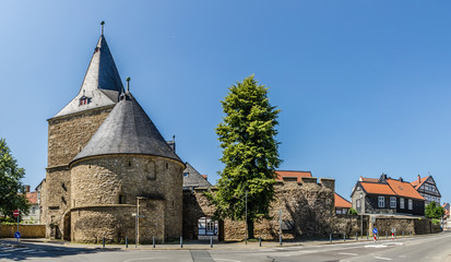 Breites Tor mit Stadtmauer in Goslar