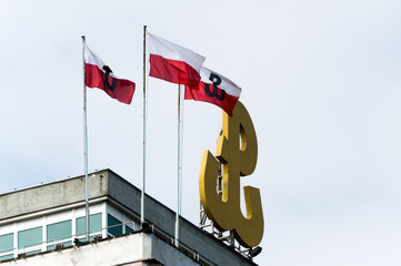 symbol Polska Walcząca flagi 