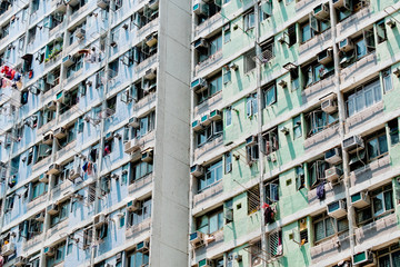 Residential buildings in Hong Kong