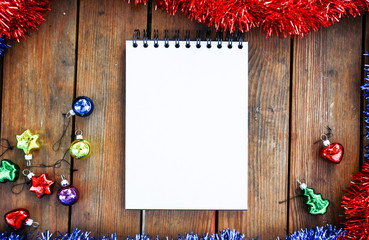 paper for notes on new year and Christmas times