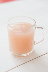Traditional russian kissel drink