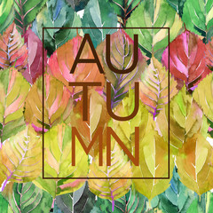 Beautiful lovely cute graphic bright floral herbal autumn green