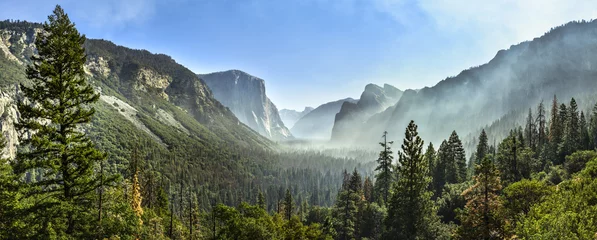 Küchenrückwand glas motiv Half Dome Yosemite-Nationalpark, Yosemite Valley