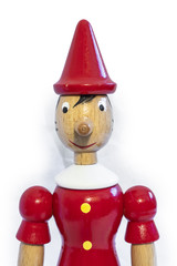 Pinocchio the wooden puppet