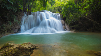 Huai Mae Khamin Waterfall National Park Thailand