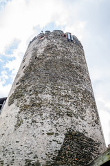 Ruiny średniowiecznego zamku w Bolkowie, Polska