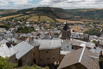 Fototapeta na wymiar Séverac-Le-Château