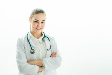 Fototapeta premium Doctor with stethoscope