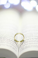 Fototapeta premium Wedding ring
