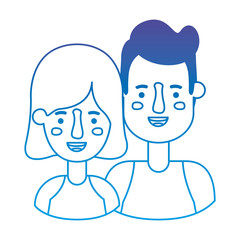 couple avatar characters icons