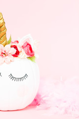 Unicorn pumpkin © arinahabich