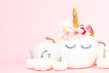 Unicorn pumpkin © arinahabich