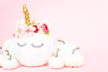 Unicorn pumpkin © arinahabich