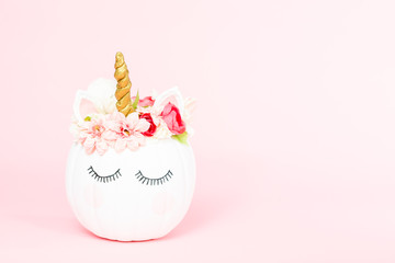 Unicorn pumpkin © arinahabich