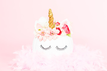 Unicorn pumpkin © arinahabich