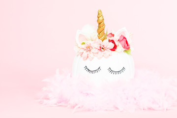 Unicorn pumpkin © arinahabich