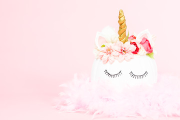 Unicorn pumpkin © arinahabich