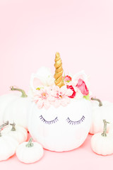 Unicorn pumpkin © arinahabich
