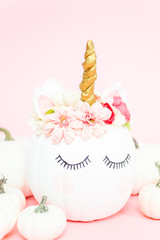 Unicorn pumpkin © arinahabich