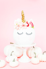Unicorn pumpkin © arinahabich