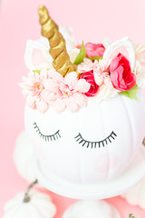 Unicorn pumpkin © arinahabich