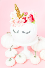 Unicorn pumpkin © arinahabich