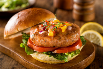 Salmon Burger - 221601163