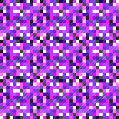 Seamless pattern background from a variety of multicolored squares.